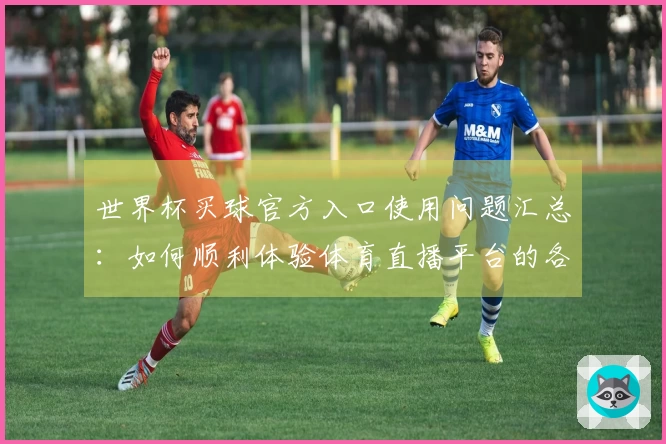 世界杯买球官方入口使用问题汇总：如何顺利体验体育直播平台的各项功能